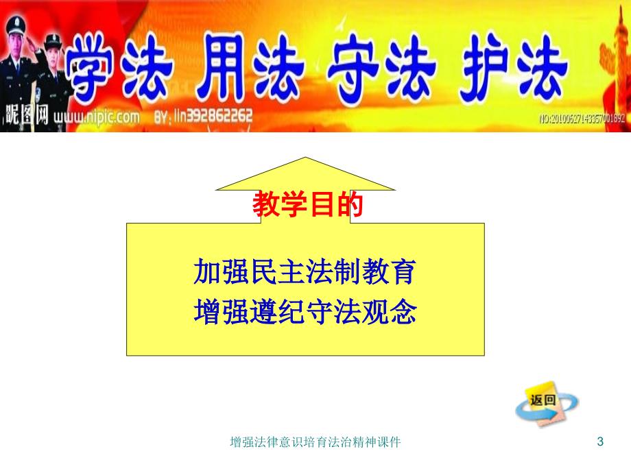 增强法律意识培育法治精神课件_第3页