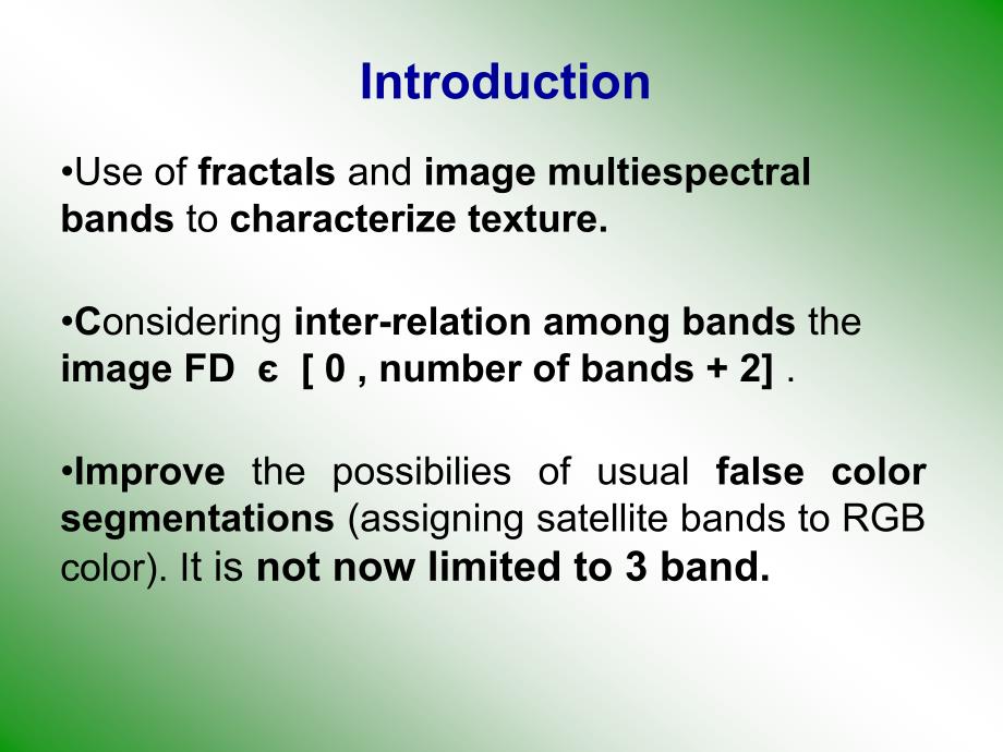 Fractal Dimension for Multiband Imaes多波段图像的分形维数_第2页