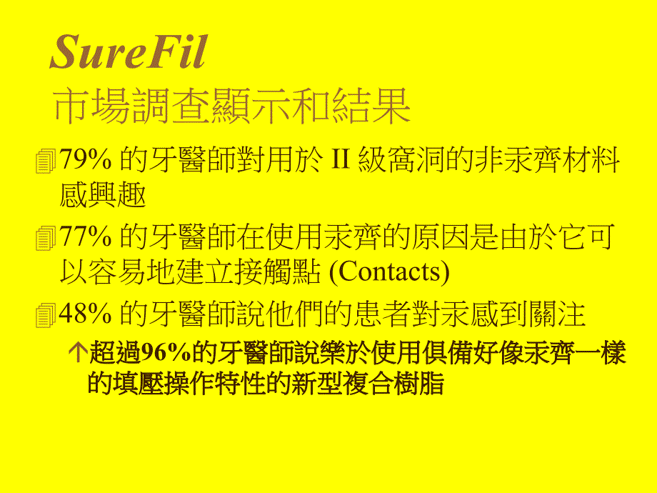 不一樣的後牙修復SureFilraining Presentation_第3页