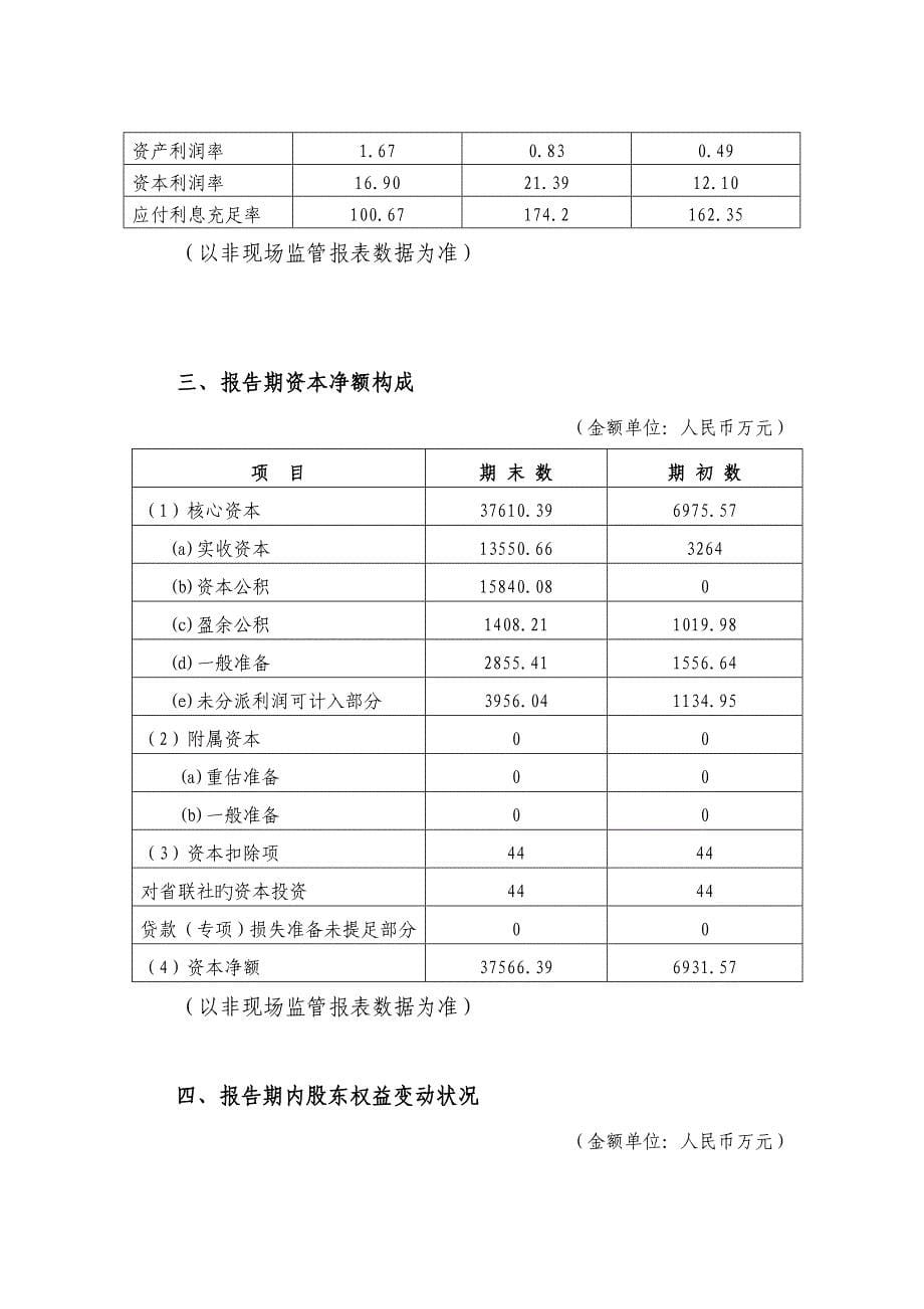 三明市城区农村信用合作联社年度专项报告_第5页