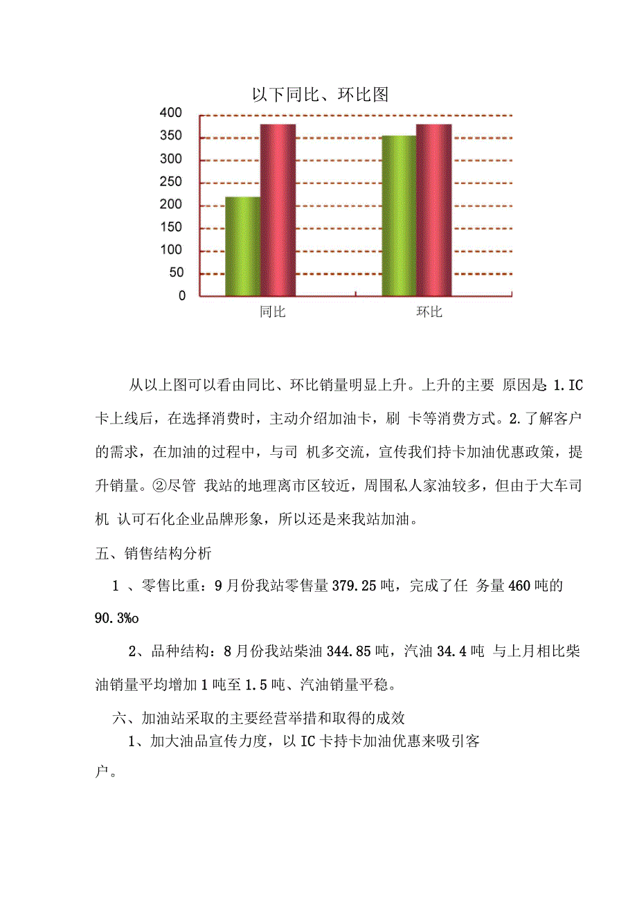 开发区加油站八月份经营分析_第3页