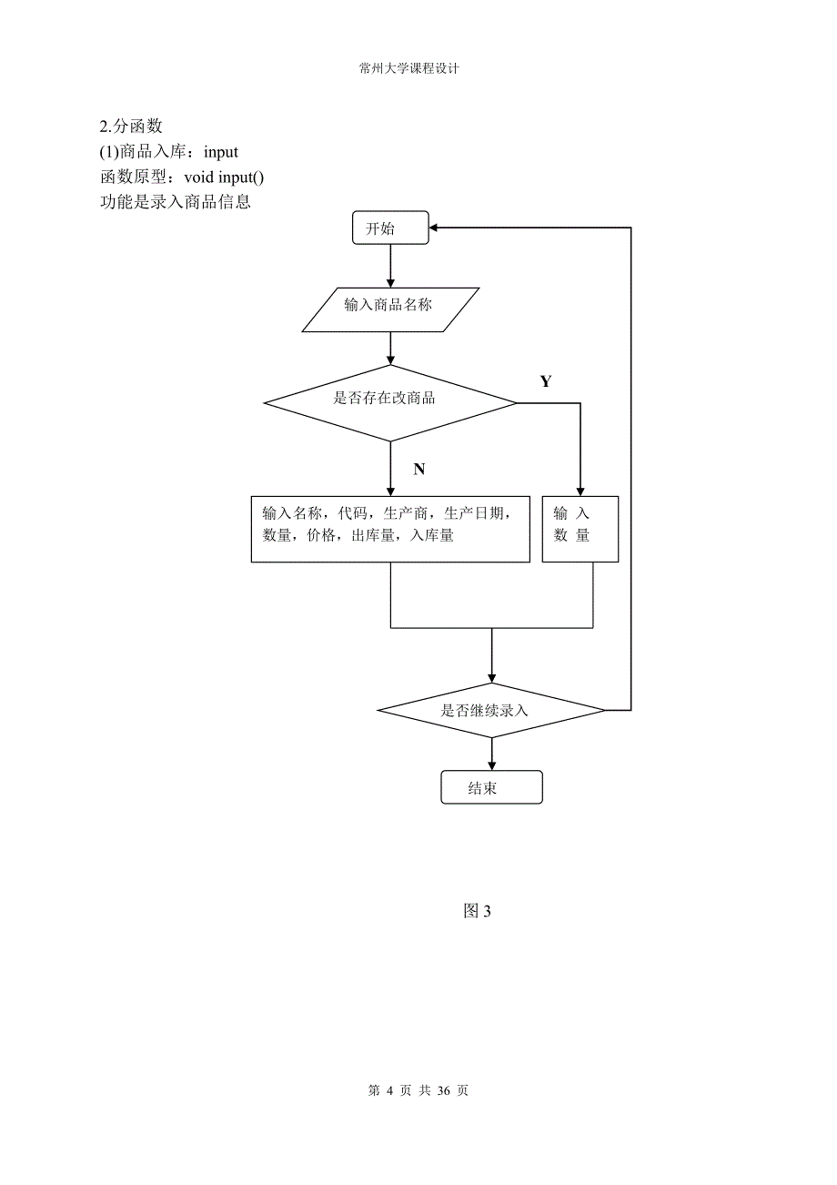 C语言课程设计商品库存管理系统_第4页