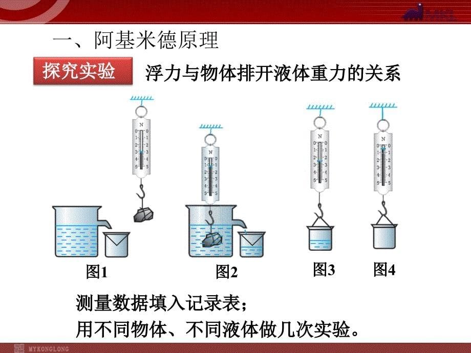 新人教版八年级物理下册：第10章第2节阿基米德原理课件_第5页