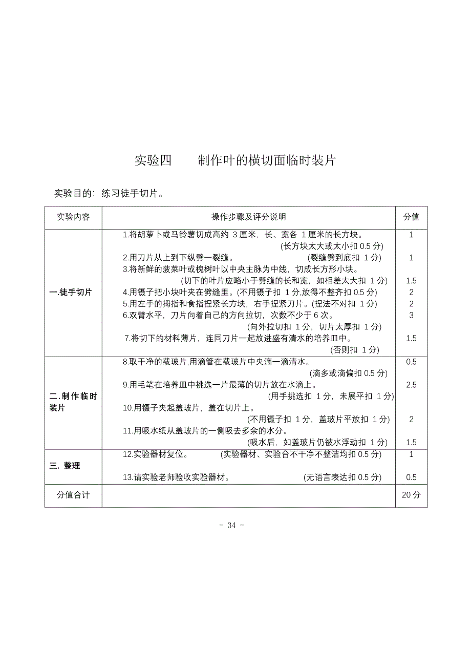 实验一用显微镜观察池塘水_第4页