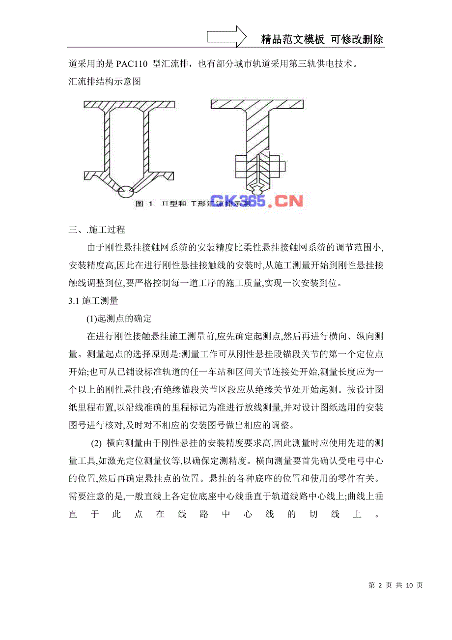 地铁刚性接触网施工方案_第2页