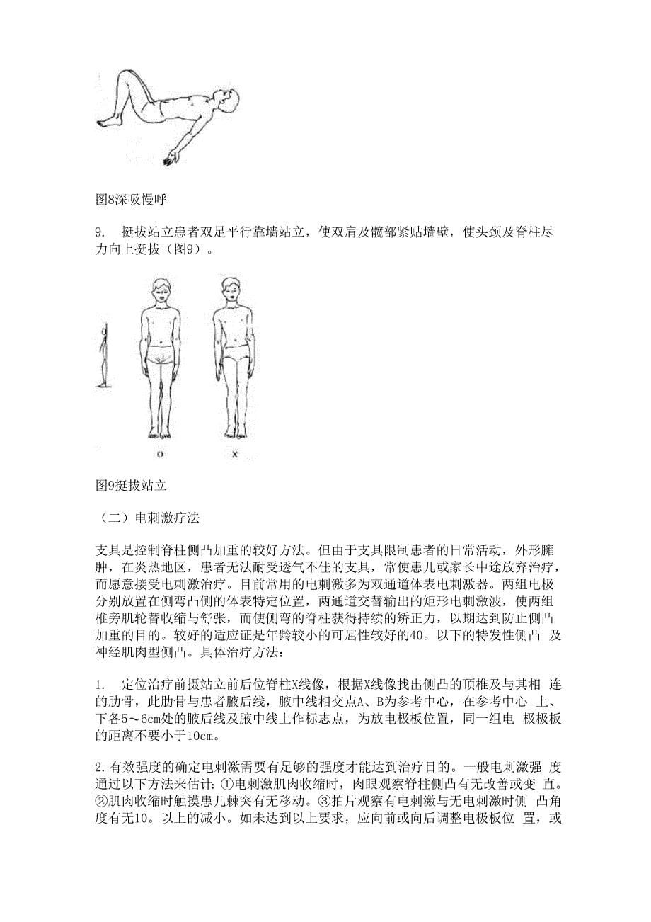 脊柱侧弯的治疗方法及矫形器支具的配置_第5页