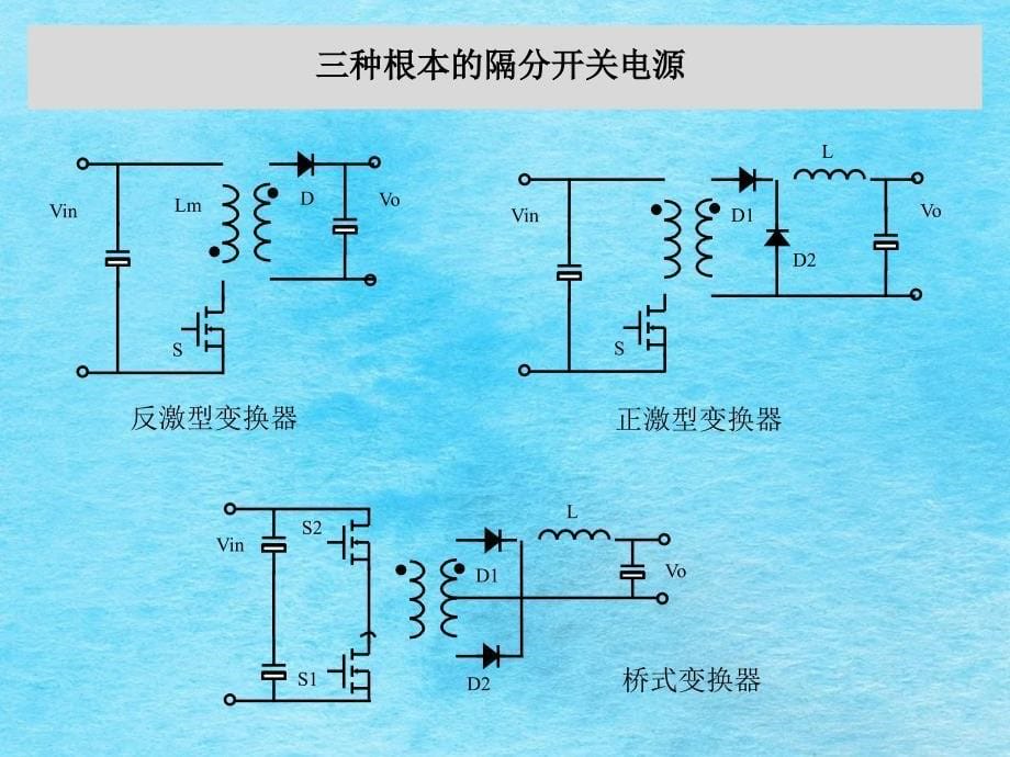 开关电源拓朴结构分析ppt课件_第5页