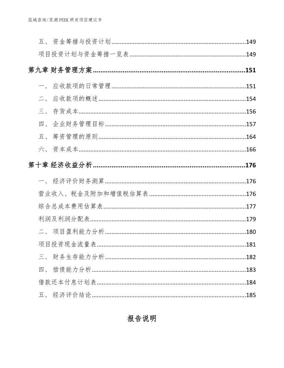 芜湖PEEK研发项目建议书（参考范文）_第4页