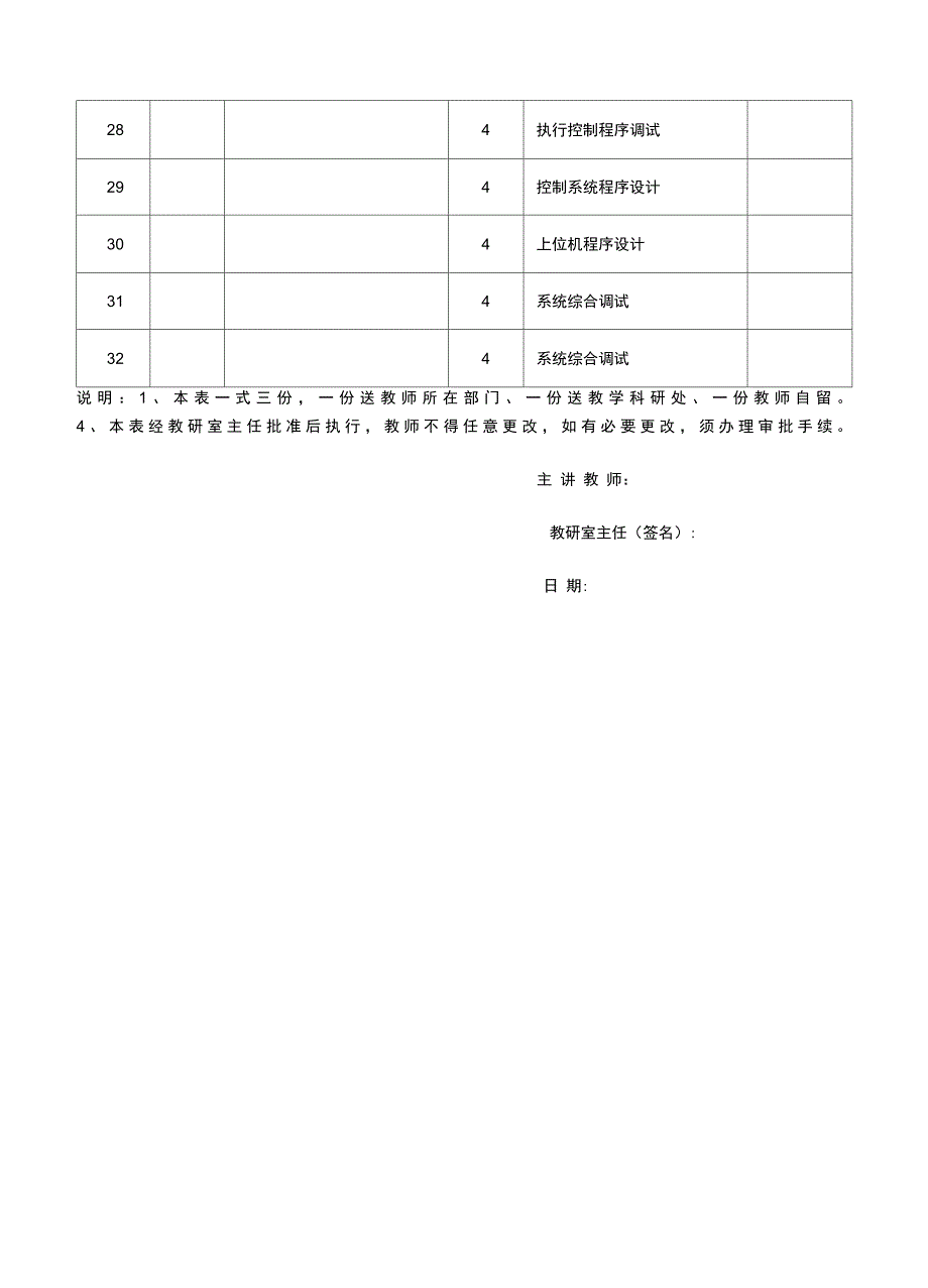 无线传感网应用技术理论性教学日历._第3页