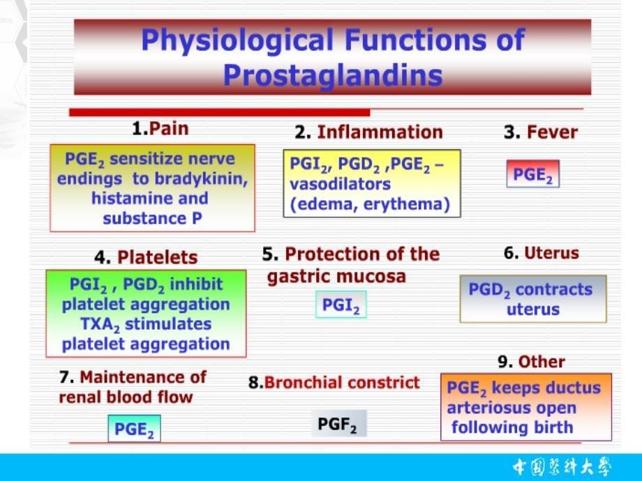 药理学教学课件：6 antipyretic-analgesic agents_第5页