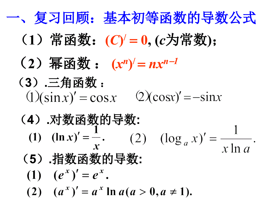 函数的单调性与导数ppt课件_第2页