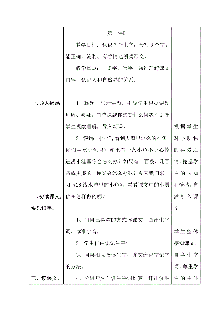 28、浅水洼里的小鱼.docx_第2页