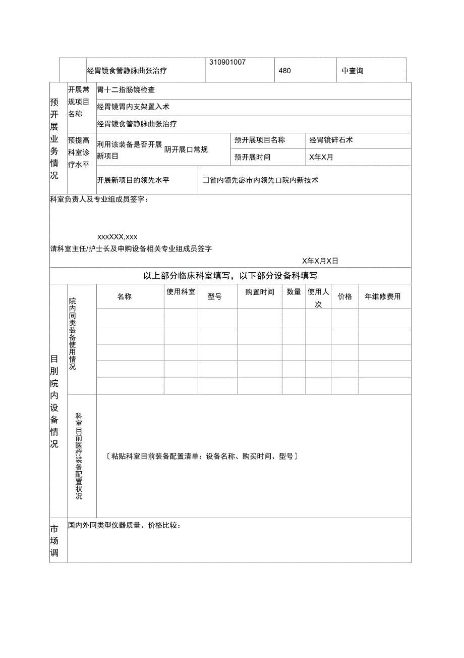 医学装备购论证报告_第5页