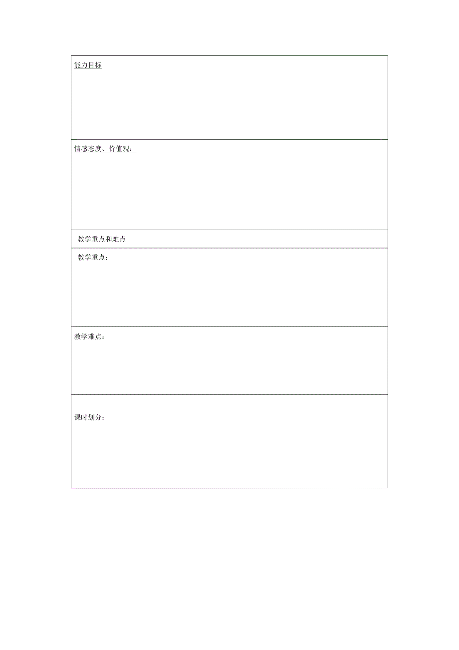 化学科教学设计模板_第2页