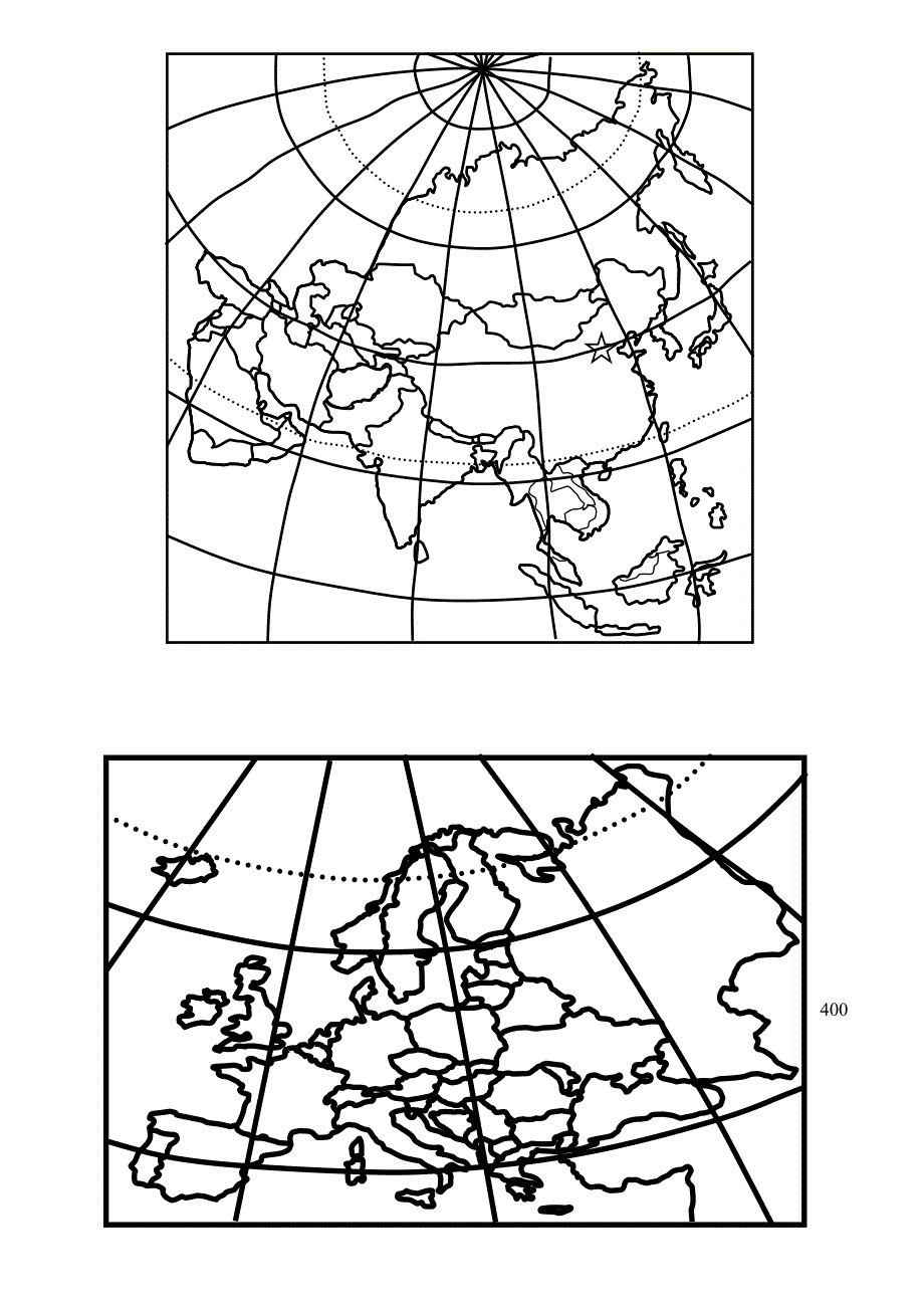 世界地理空白地图 (2)_第2页