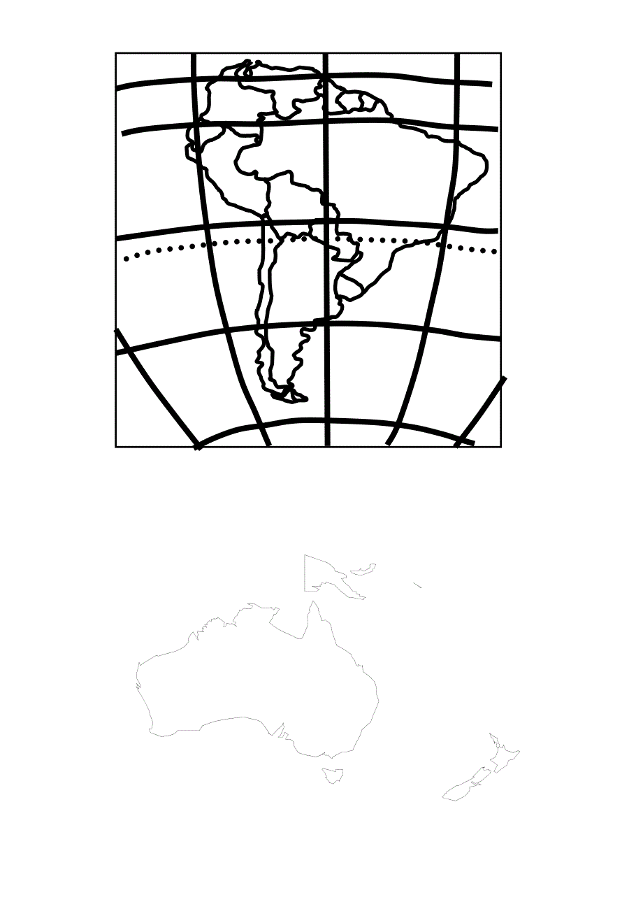 世界地理空白地图 (2)_第4页