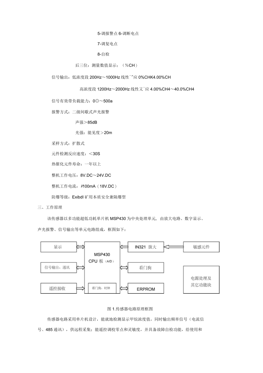 煤矿监控常用传感器设计说明_第2页