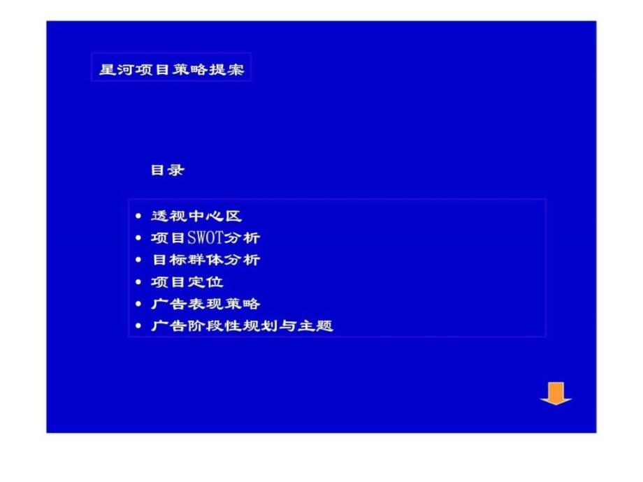 星河项目市场推广策略提案_第4页