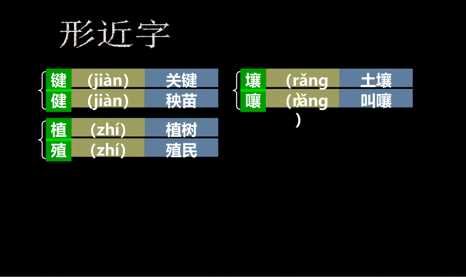 人教版四年级下册大自然的启示基础闯关课件_第5页