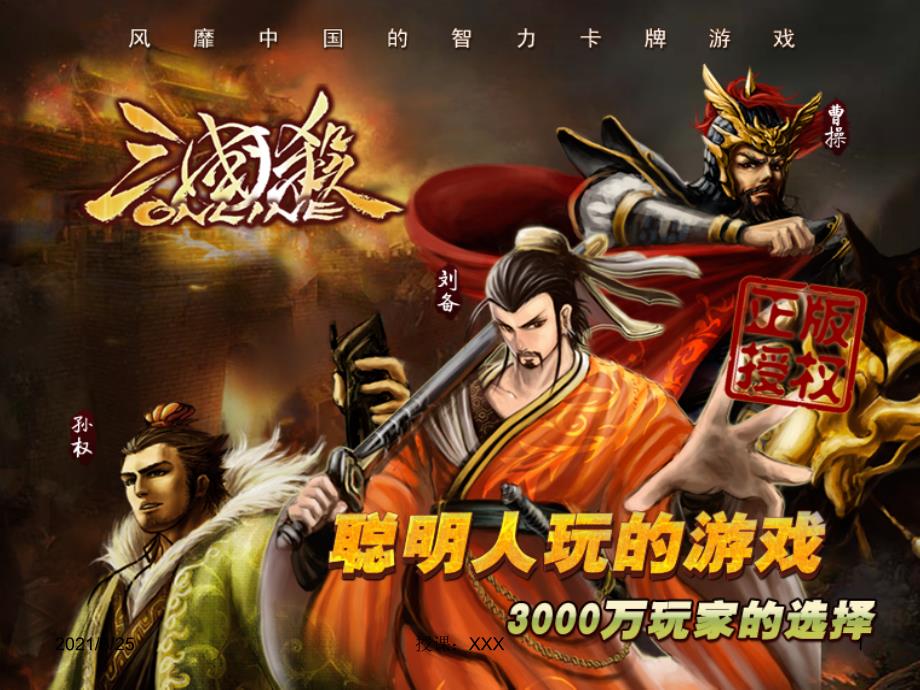 三国杀新手入门教程PPT课件_第1页