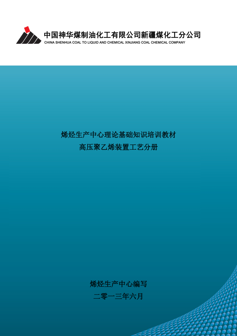 ldpe装置理论知识培训教材工艺分册教材讲义.doc_第1页