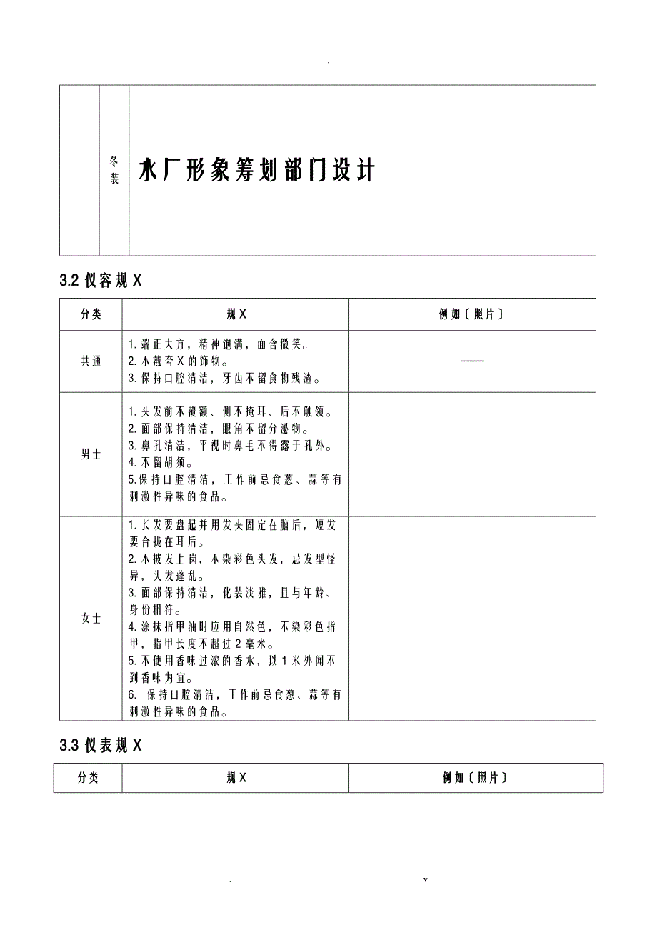 水厂岗位人员形象设计和行为规范_第4页