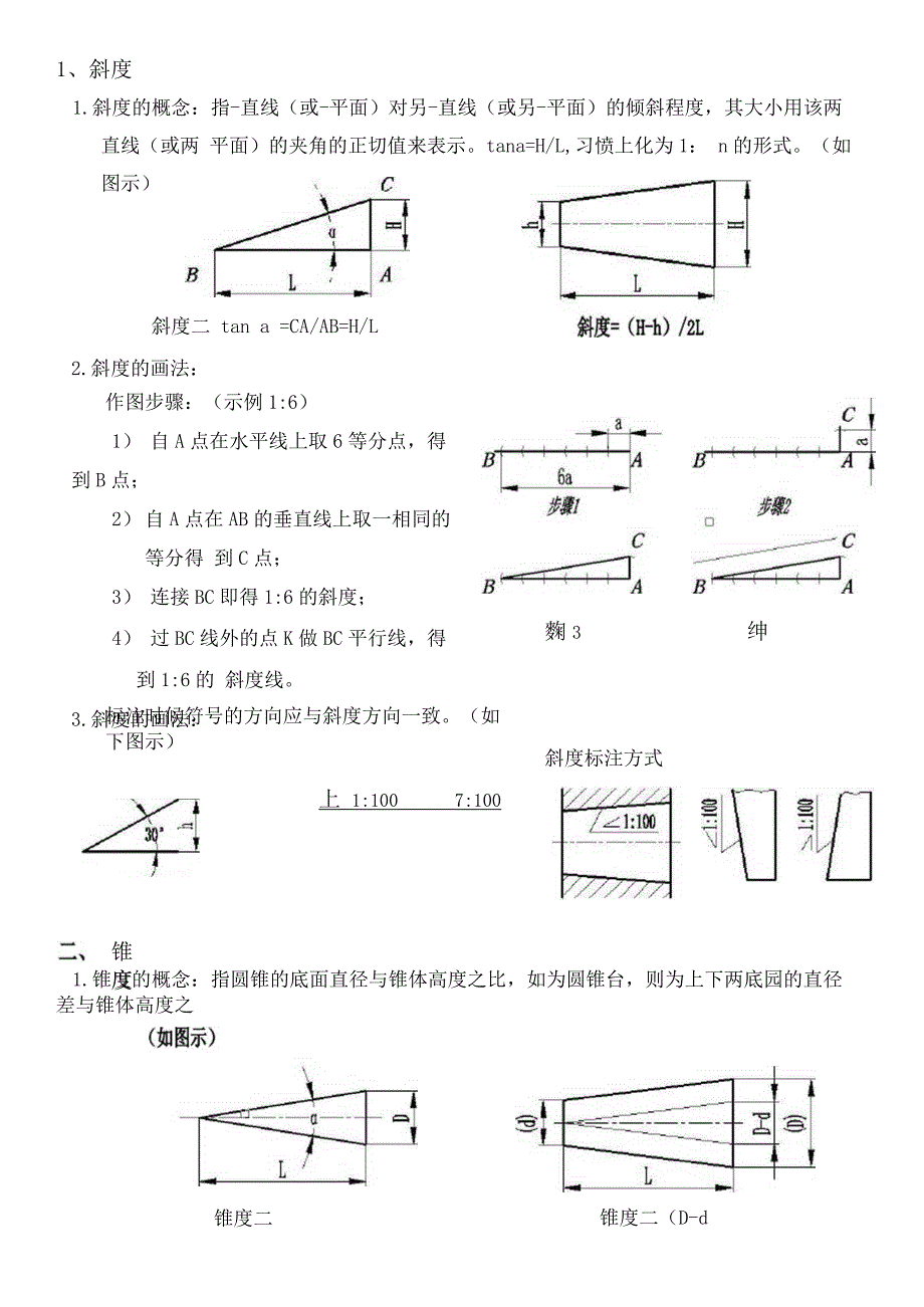 斜度、锥度与坡度_第1页