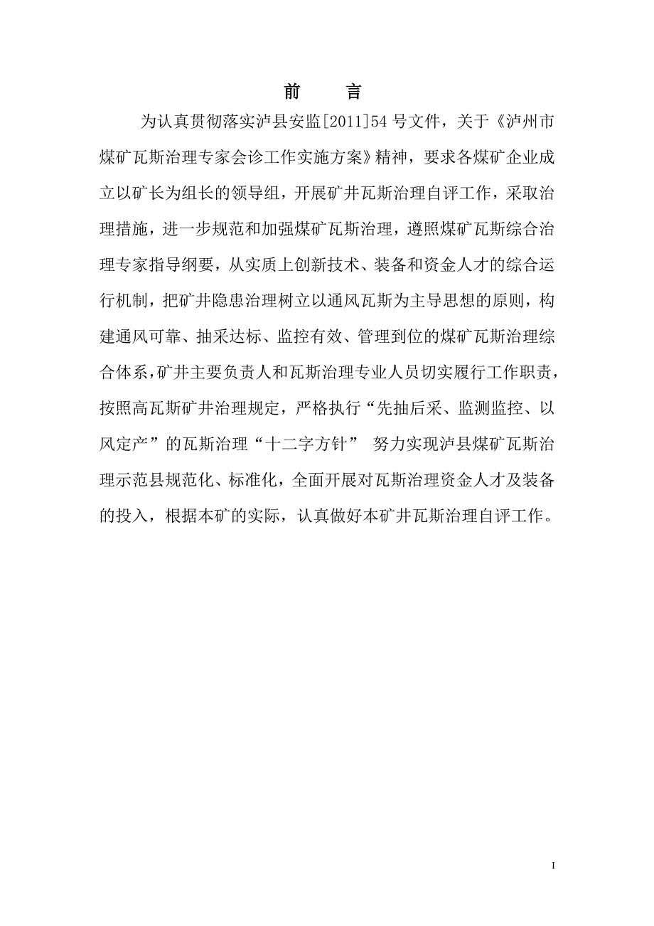 花园煤矿瓦斯治理专家会诊自评报告书_第2页