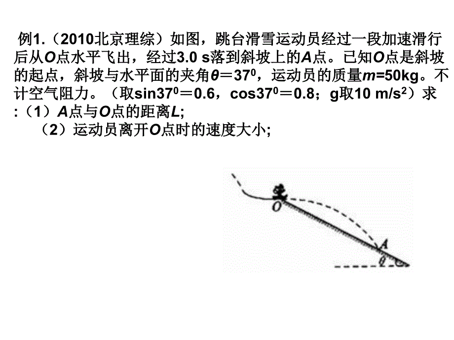 平抛运动规律及其应用2_第2页