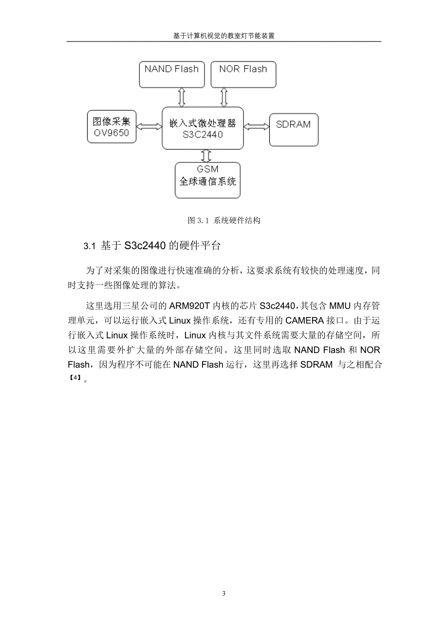 课程设计(论文)--基于机器视觉的家庭防盗预警系统.doc_第3页