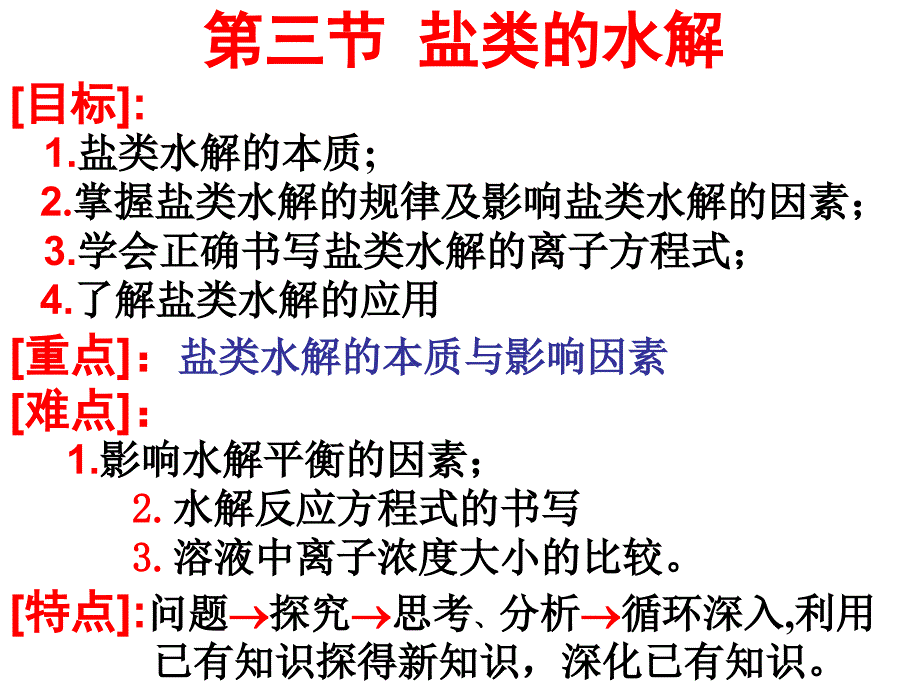 《盐类的水解》ppt课件_第2页