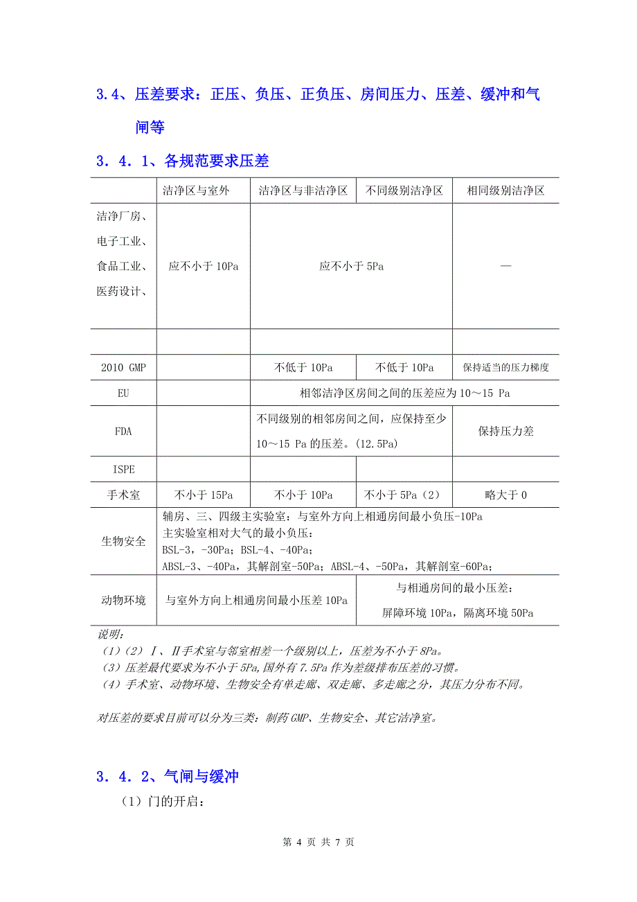 洁净室技术比较2(温湿度、压差).doc_第4页