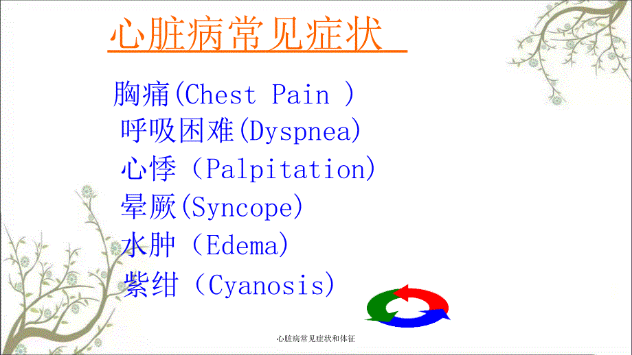 心脏病常见症状和体征_第2页