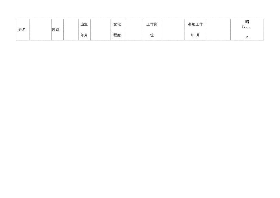 新入厂员工的三级安全系统培训教育表_第5页