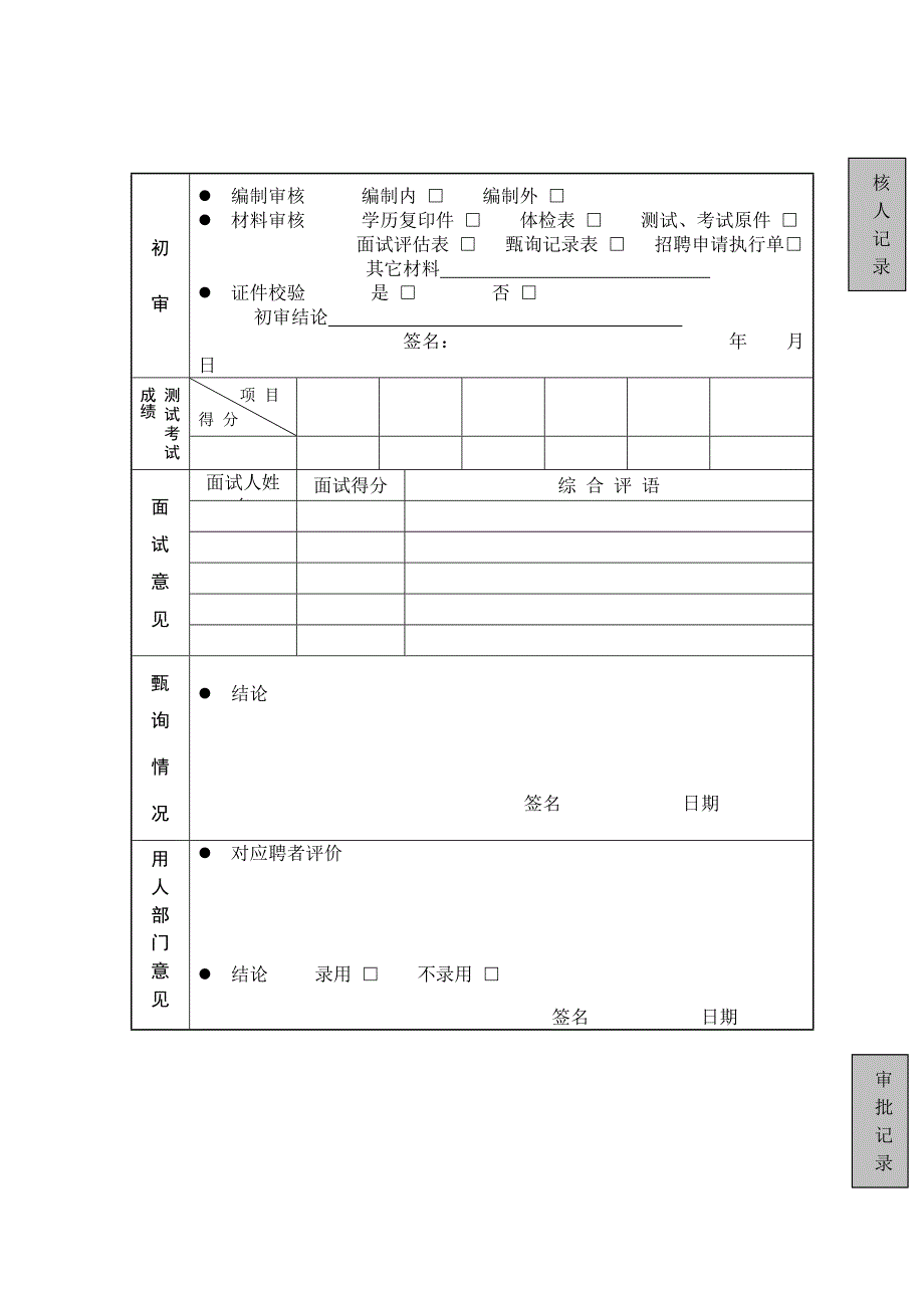 应聘人个人情况表_第3页