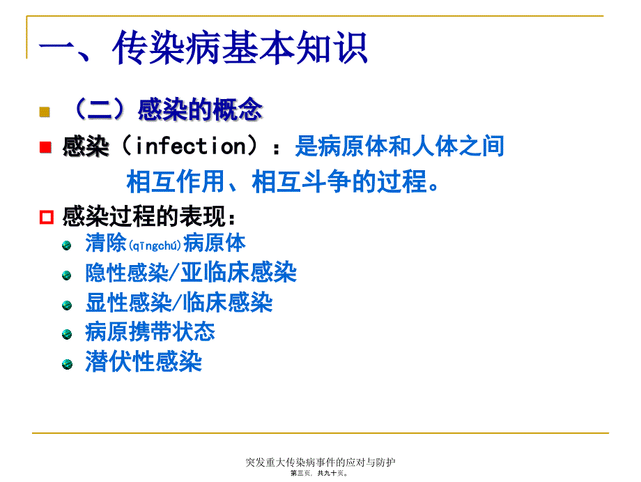 突发重大传染病事件的应对与防护课件_第3页