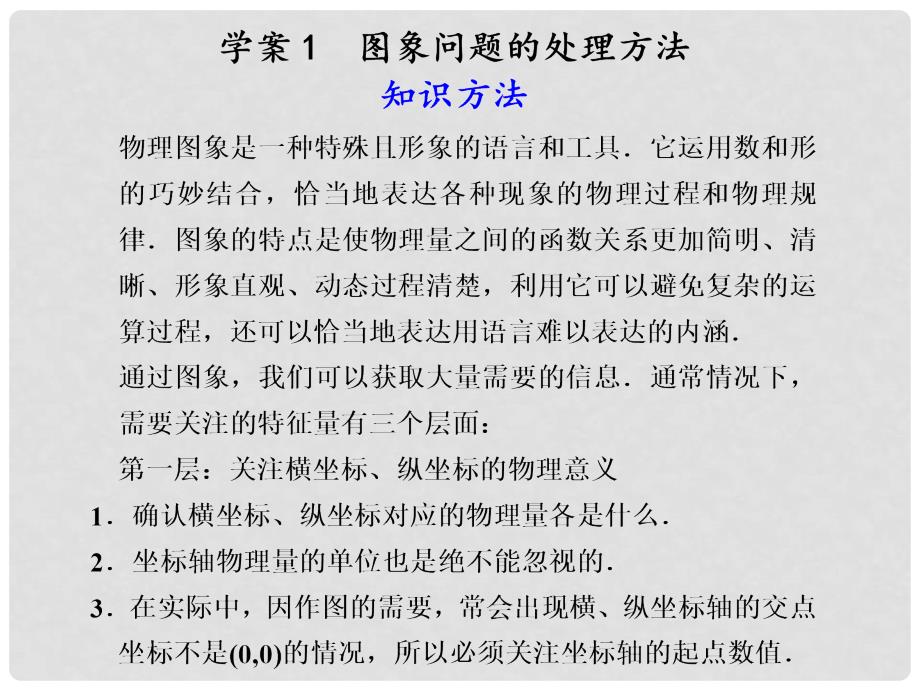 高考物理二轮 专题1第一部分 总结一轮复习提炼物理思想和方法课件_第2页