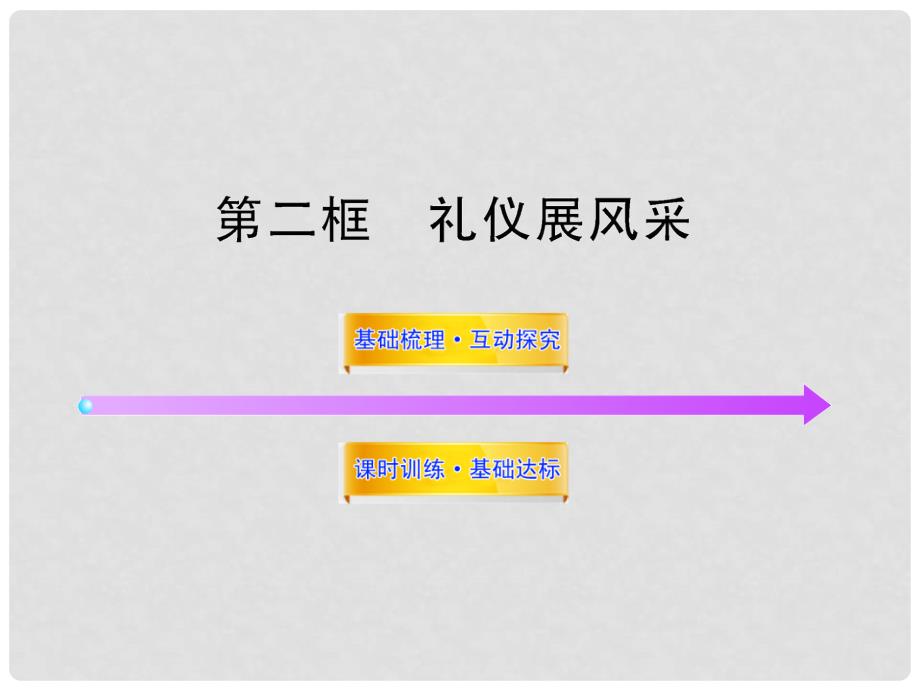 八年级政治上册 4.7.2 礼仪展风采配套课件 人教实验版_第1页