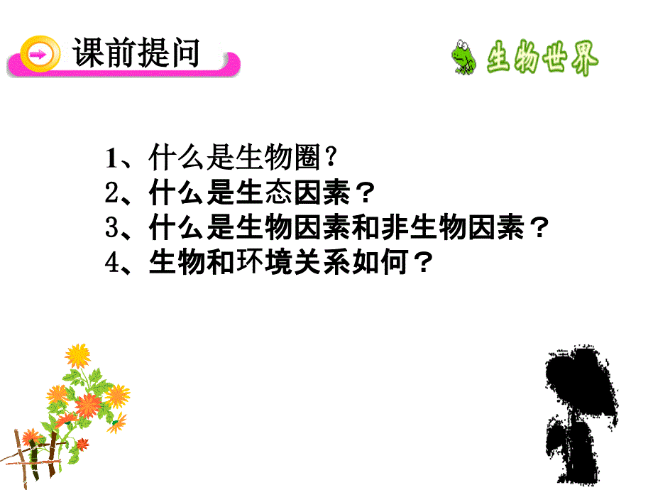 新人教版七年级生物上册第二节生物与环境组成生态系统PPT通用课件_第1页