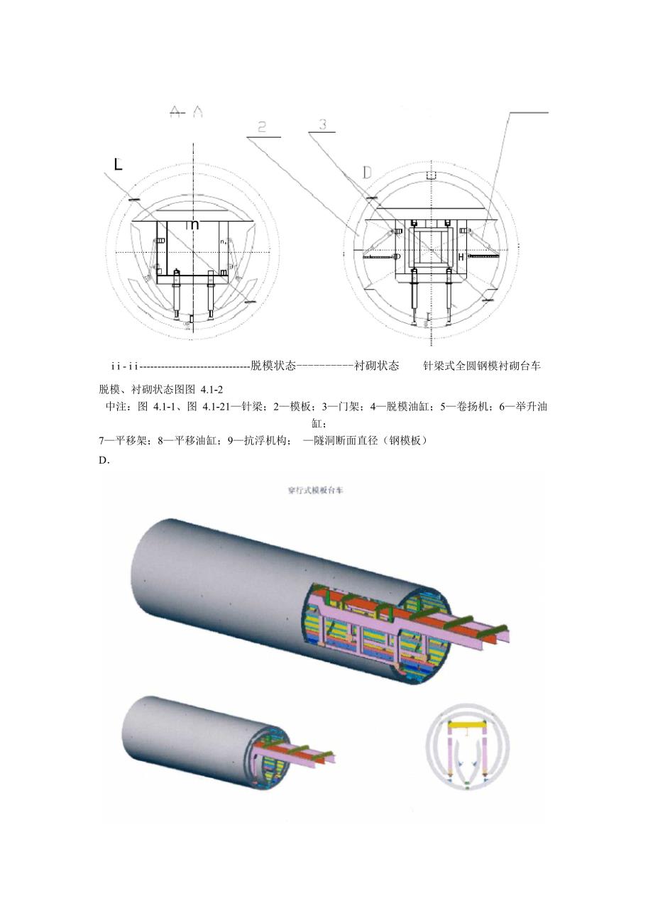 全圆针梁式台车浇注砼施工工法_第2页