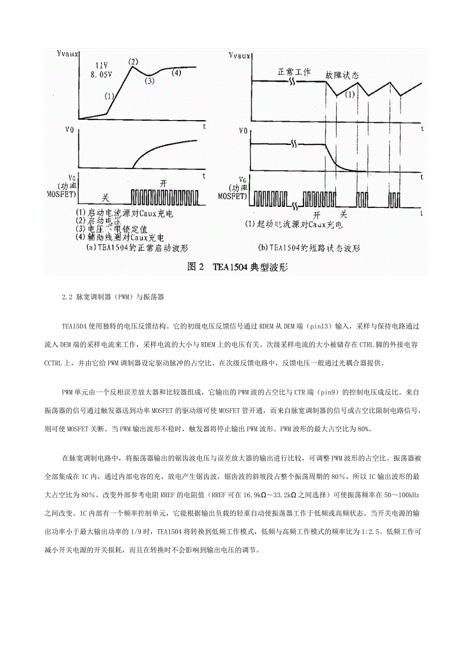 TEA1504开关电源低功耗控制IC_第4页