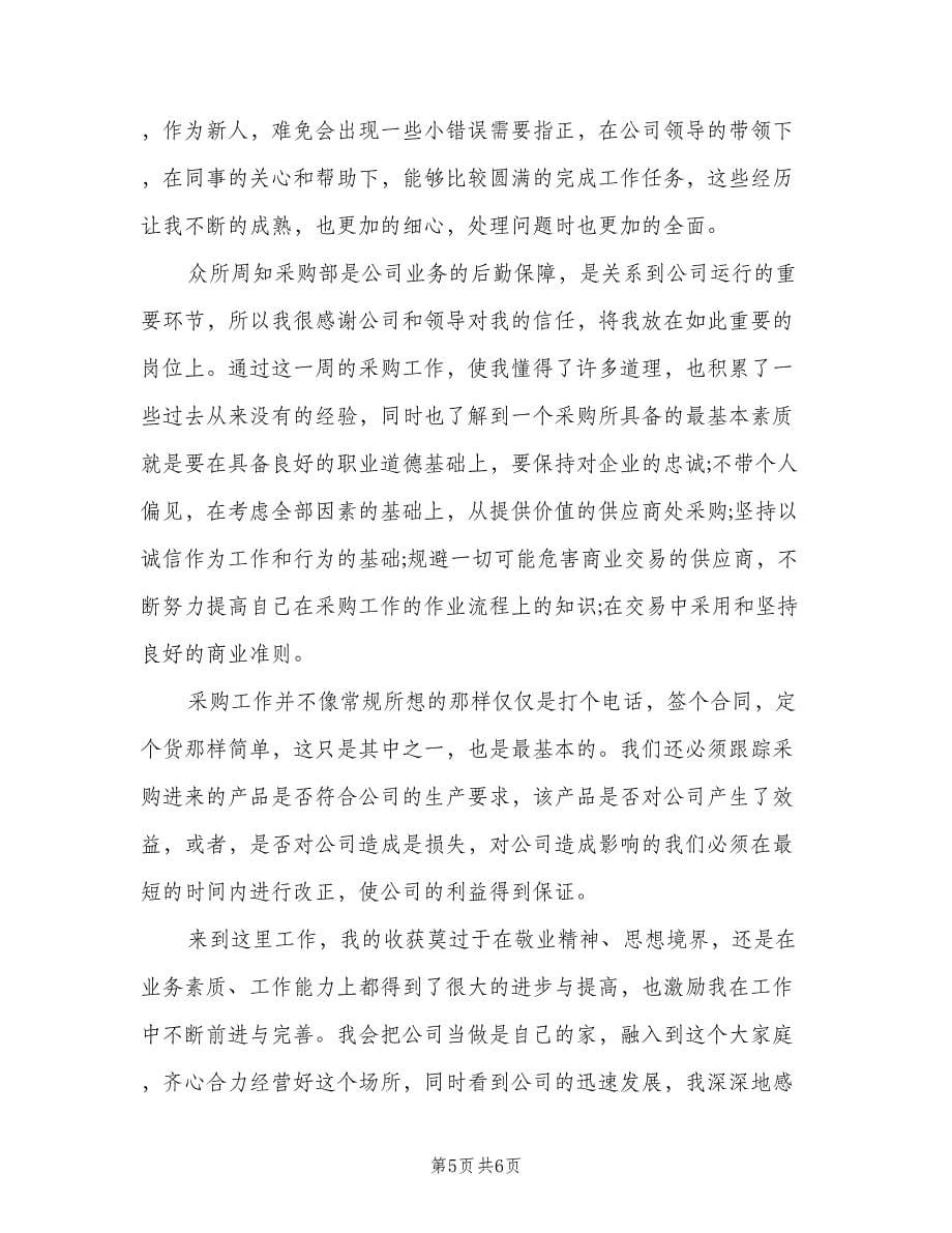 采购员试用期工作个人总结（二篇）.doc_第5页