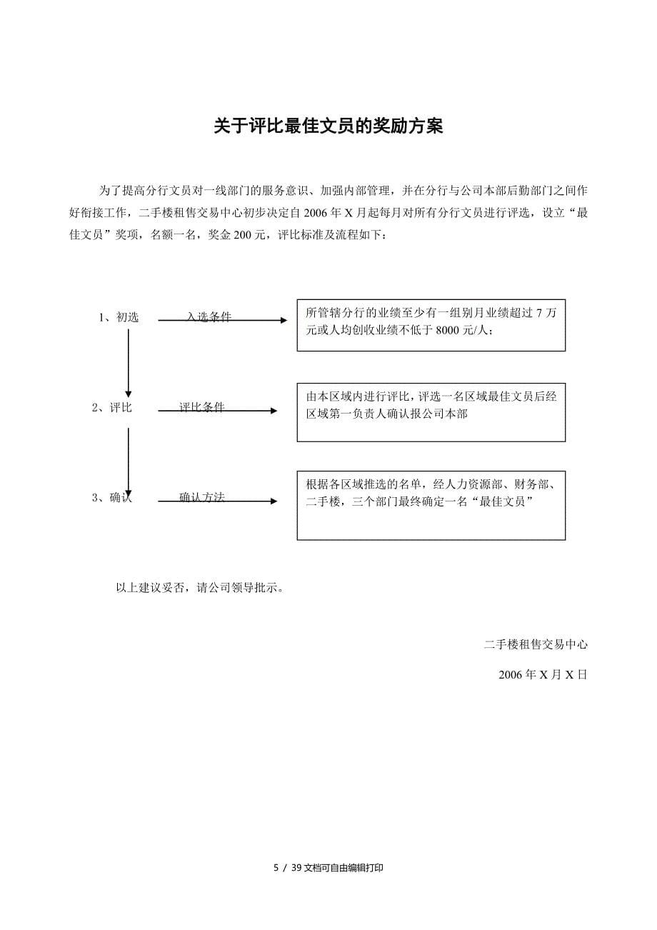 房产中介管理制度大全⑥文员_第5页