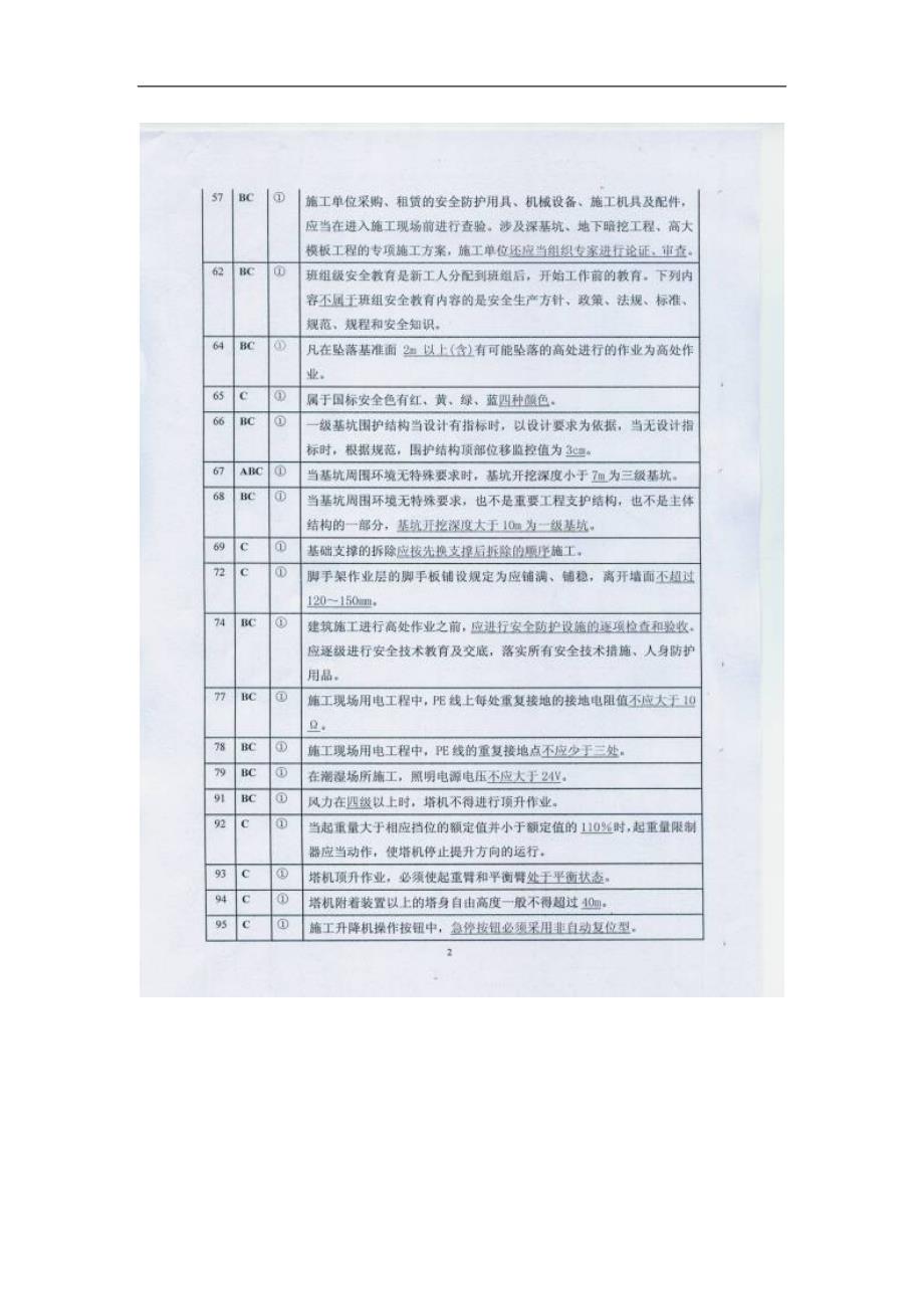 C类人员试题库复习资料_第3页