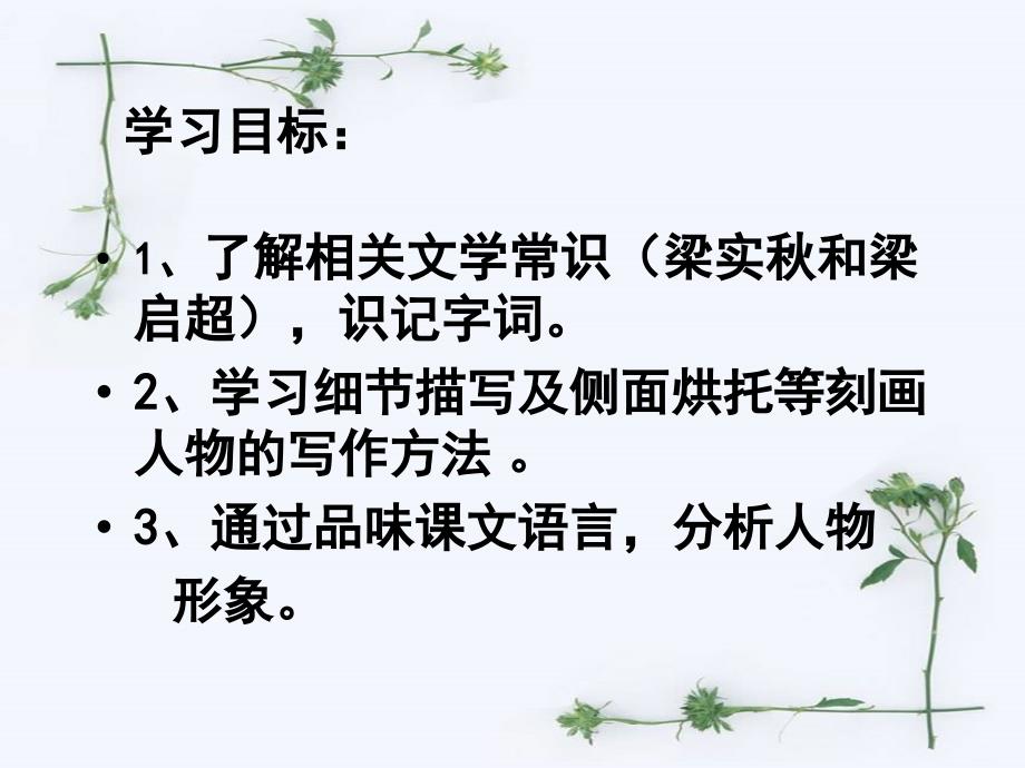 记梁任公先生的一次演讲公开课(小组合作探究模式).ppt_第3页