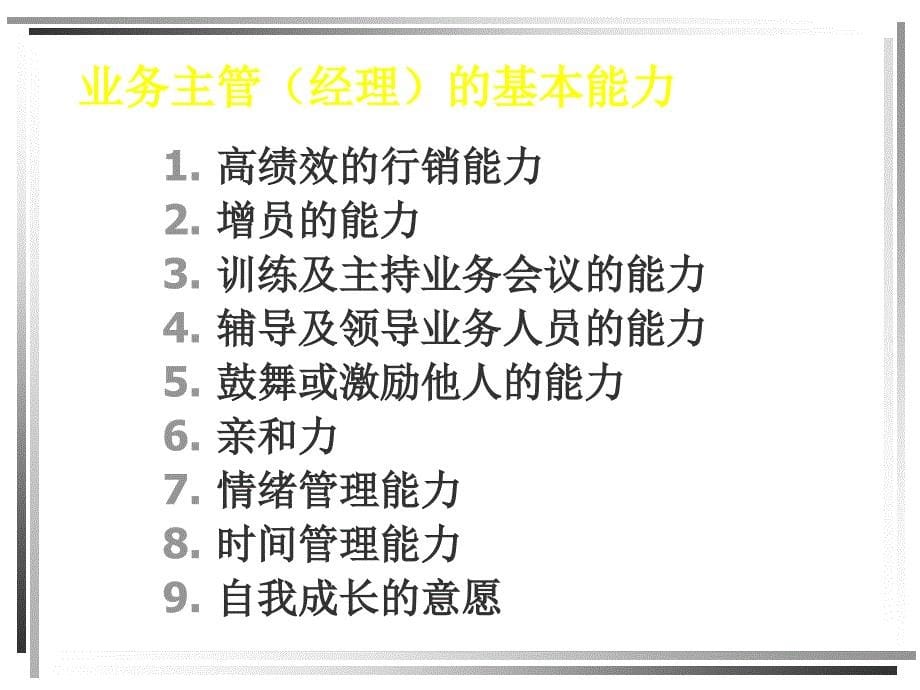 建立领导力120页管理建设团队队伍主管发展公司早会晨会夕会ppt培训课件专题材料_第5页