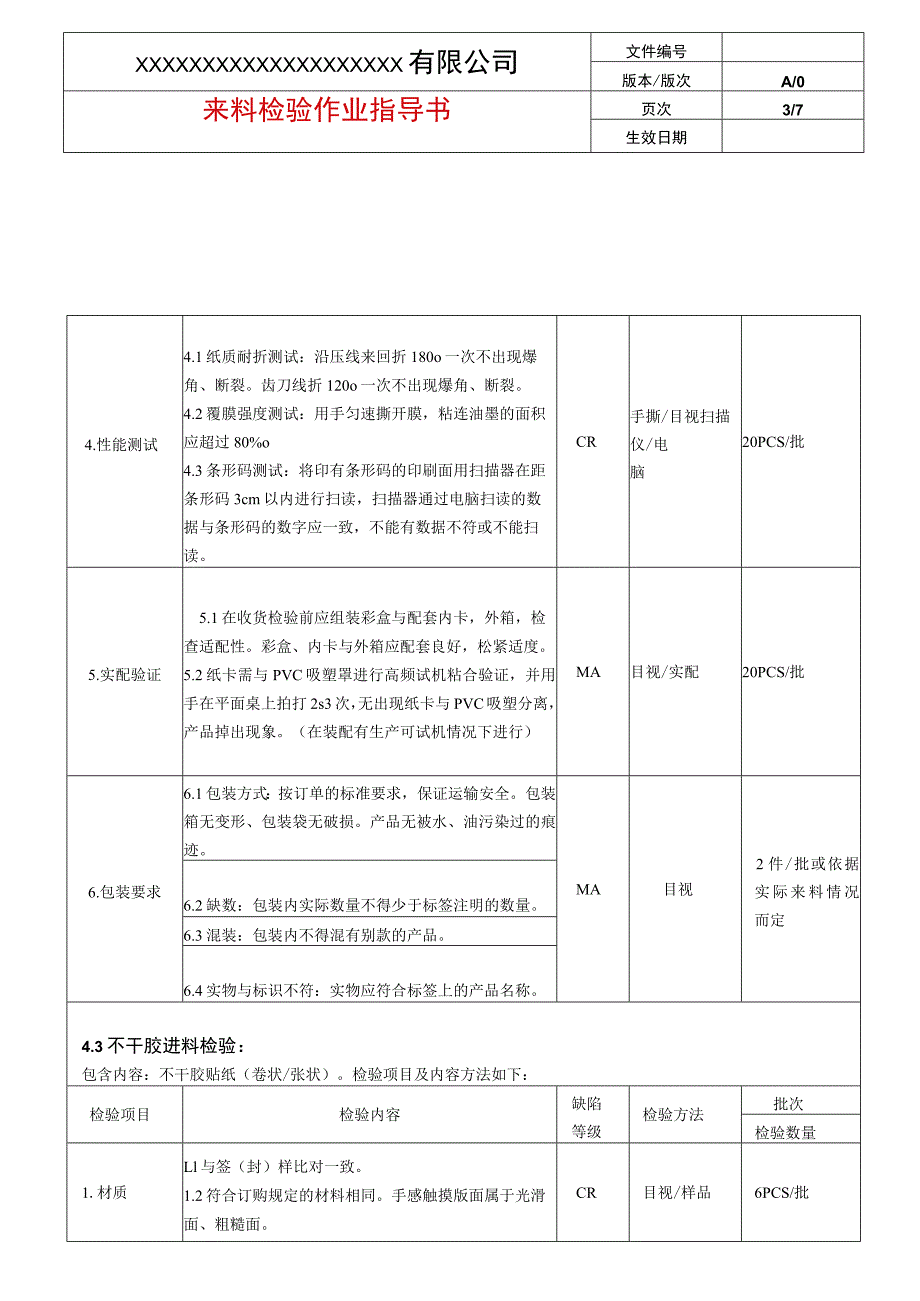 来料检验作业指导书_第3页