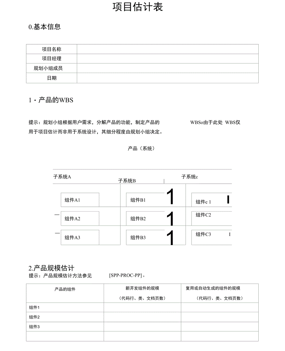 项目估计表.doc_第1页