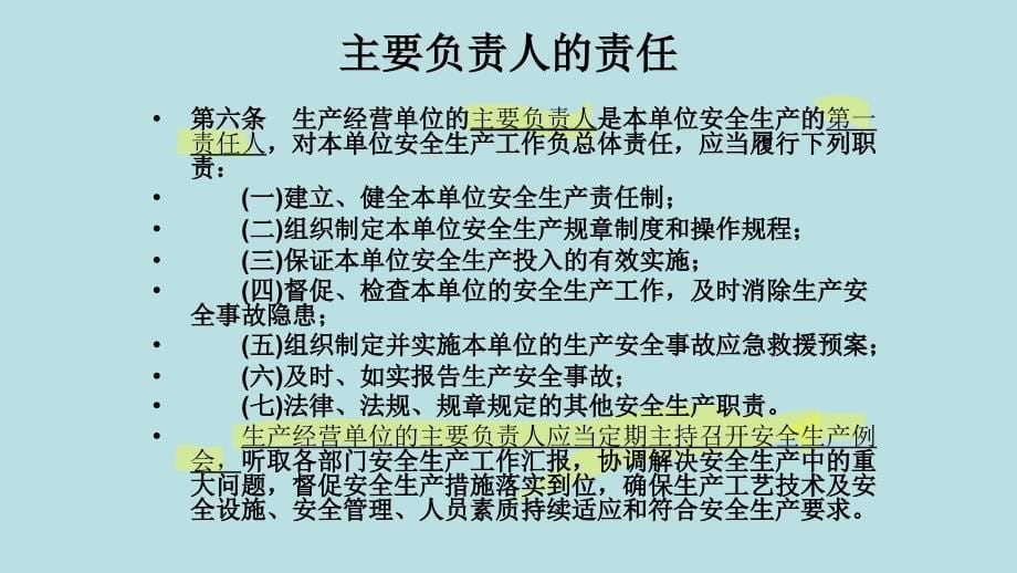 落实生产经营单位安全生产主体责任讲义_第5页