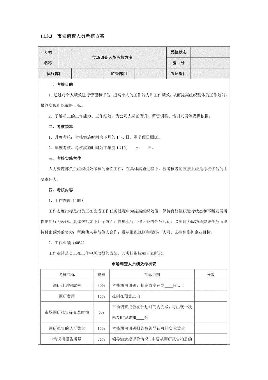 市场销售人员绩效考核指标_第5页